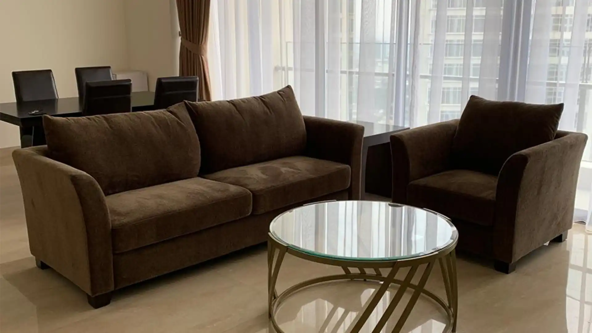Pakubuwono Spring-2BR-Living Area The Pakubuwono Spring – Elegant 2BR Luxury