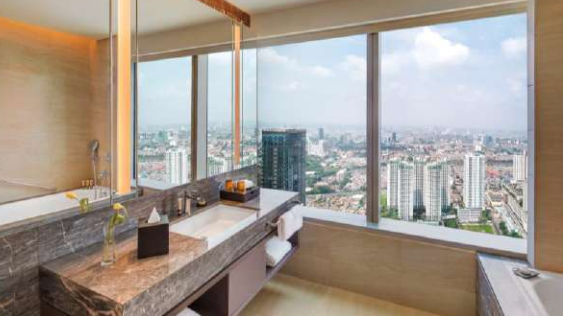 Park Royal-1BR-Bathroom PARKROYAL – Compact 1BR Serviced Suite