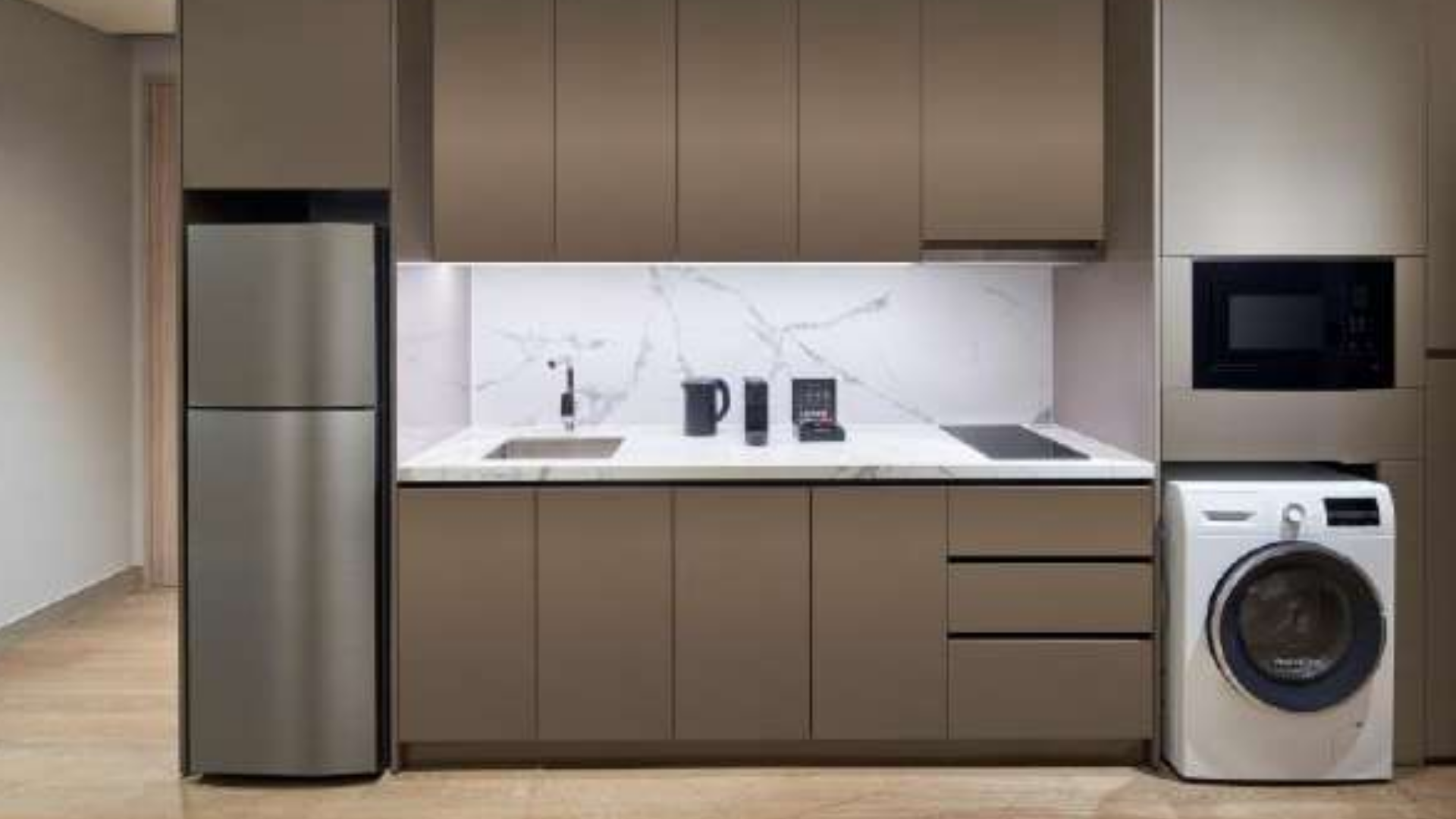 Park Royal-1BR-Kitchen Area PARKROYAL – Compact 1BR Serviced Suite