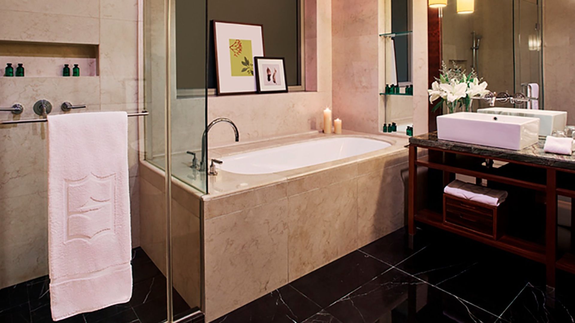 SHANGRI-LA RESIDENCE 1 – BATHROOM Shangri-La Residence – Spacious 2BR