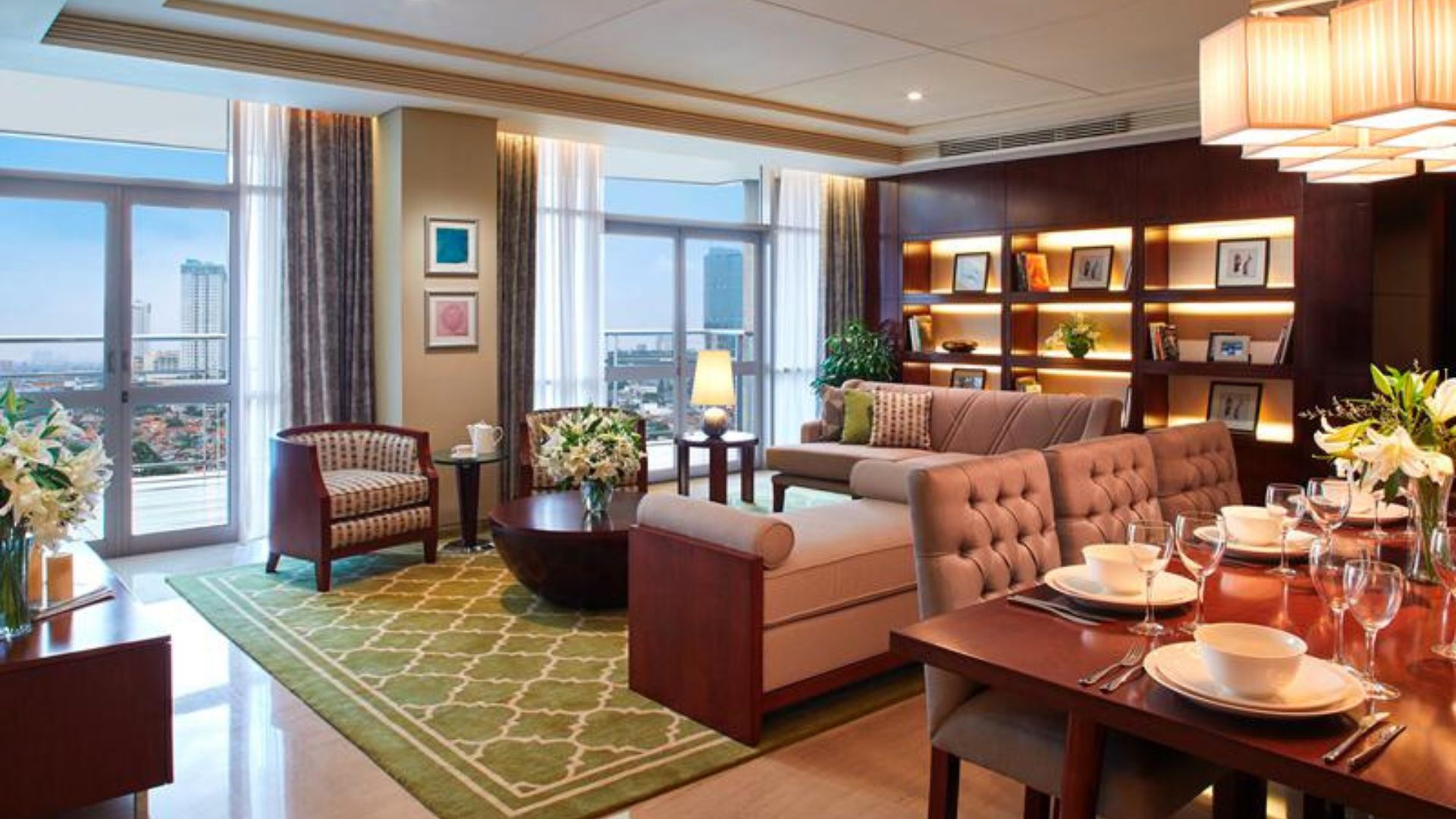 SHANGRI-LA RESIDENCE 2 – LIVING AREA SHANGRI-LA RESIDENCE 2 - LIVING AREA