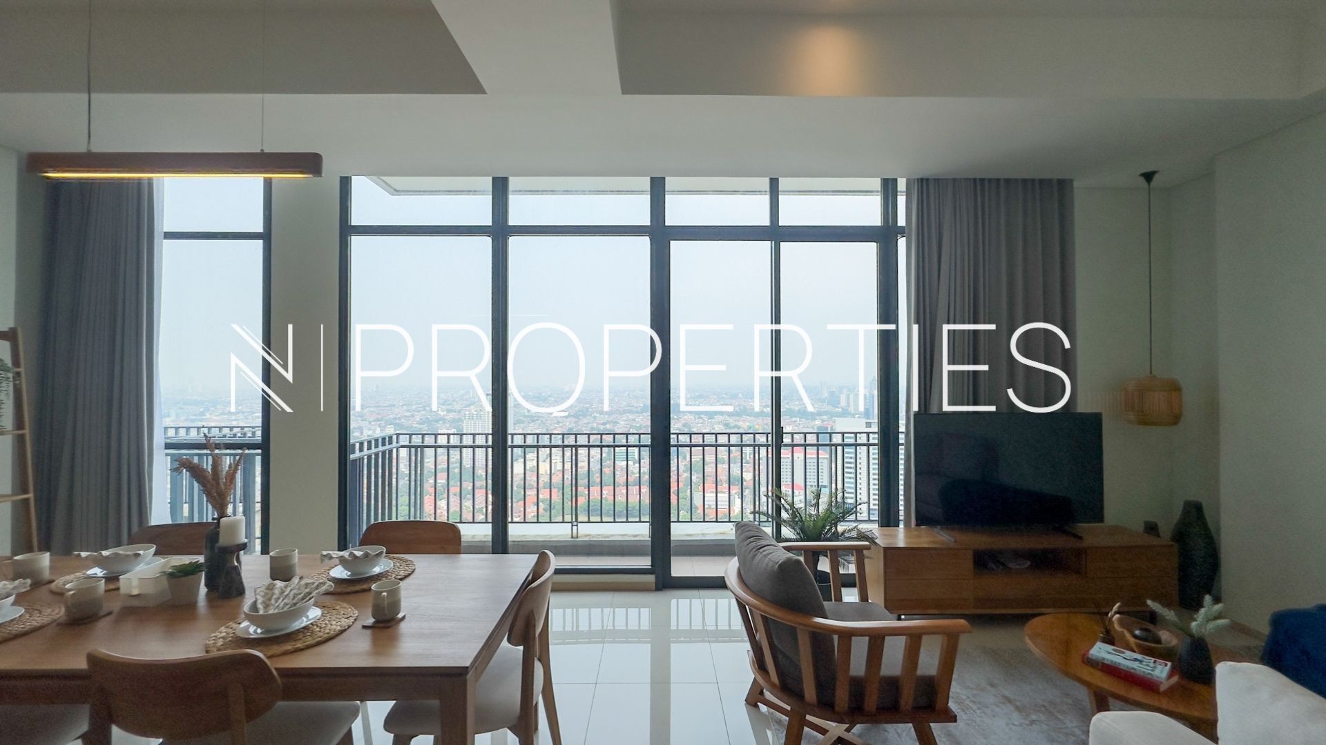 Samara 3601 – Living Area with a View Premium 3BR Apartment at Samara Suites