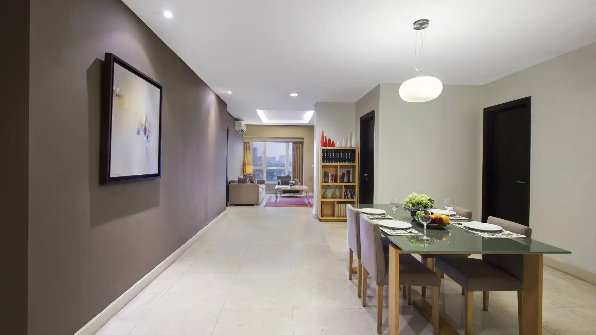 Somerset Berlian-2BR-Dining Area Somerset Berlian – Comfortable 2BR Serviced Apartment