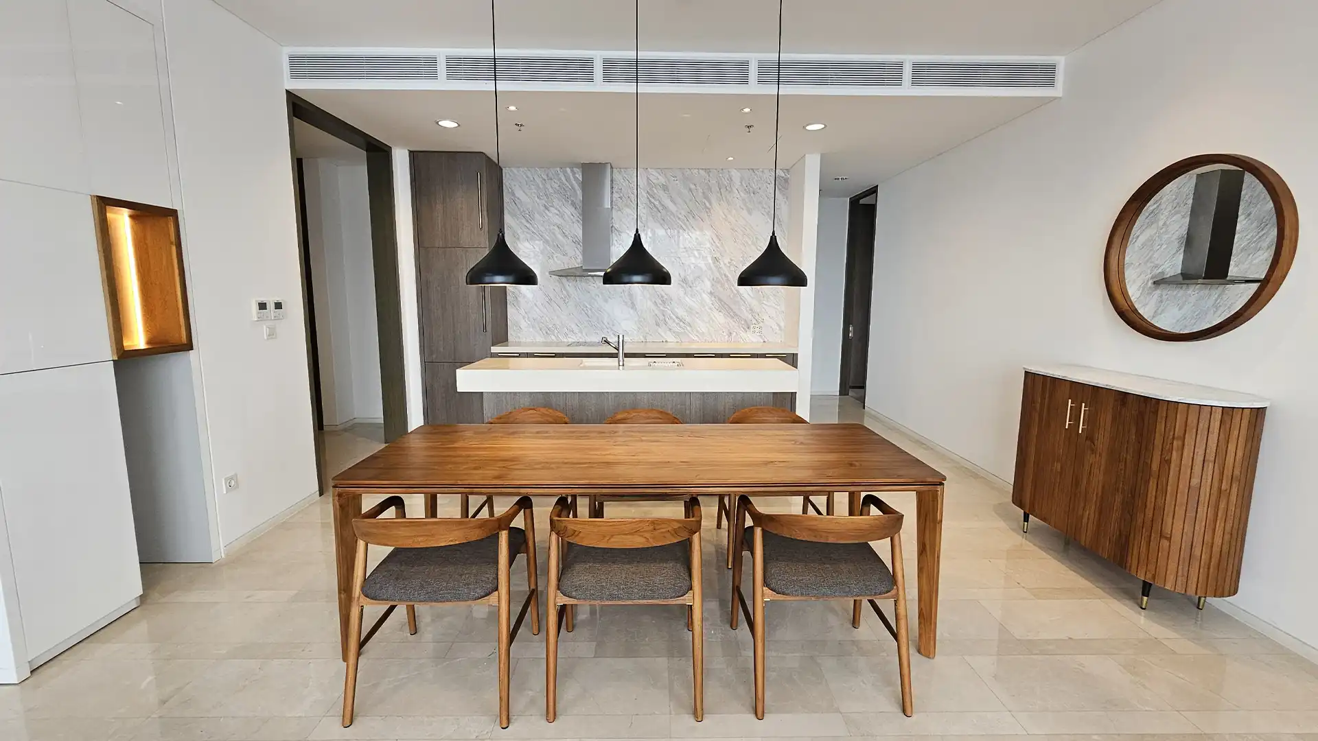 Verde-3BR-Dining & Kitchen Area Signature 3BR Living Experience at Verde Two