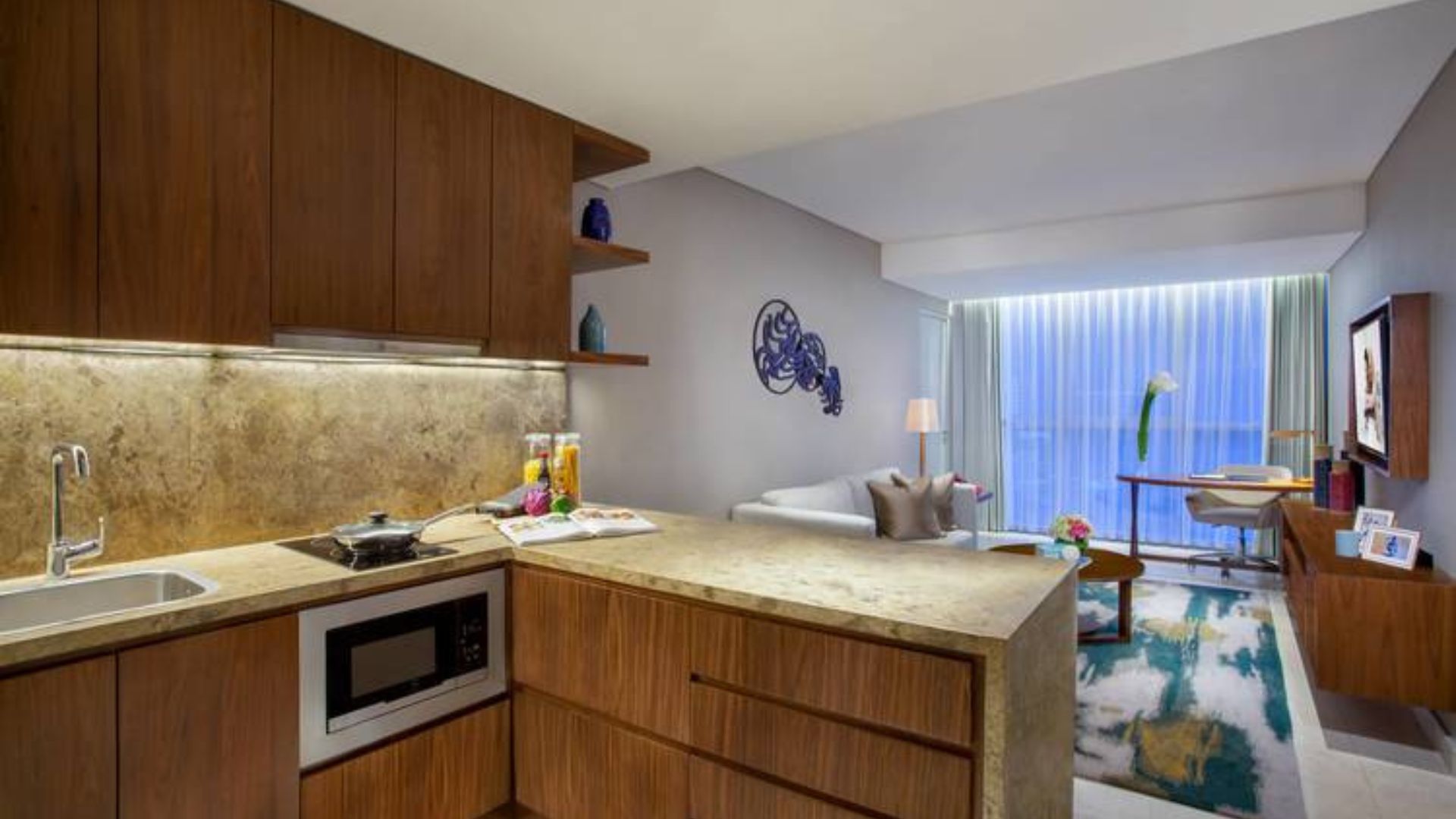 ASCOTT SUDIRMAN 1BR – Kitchen Ascott Sudirman – Compact 1BR Serviced Apartment