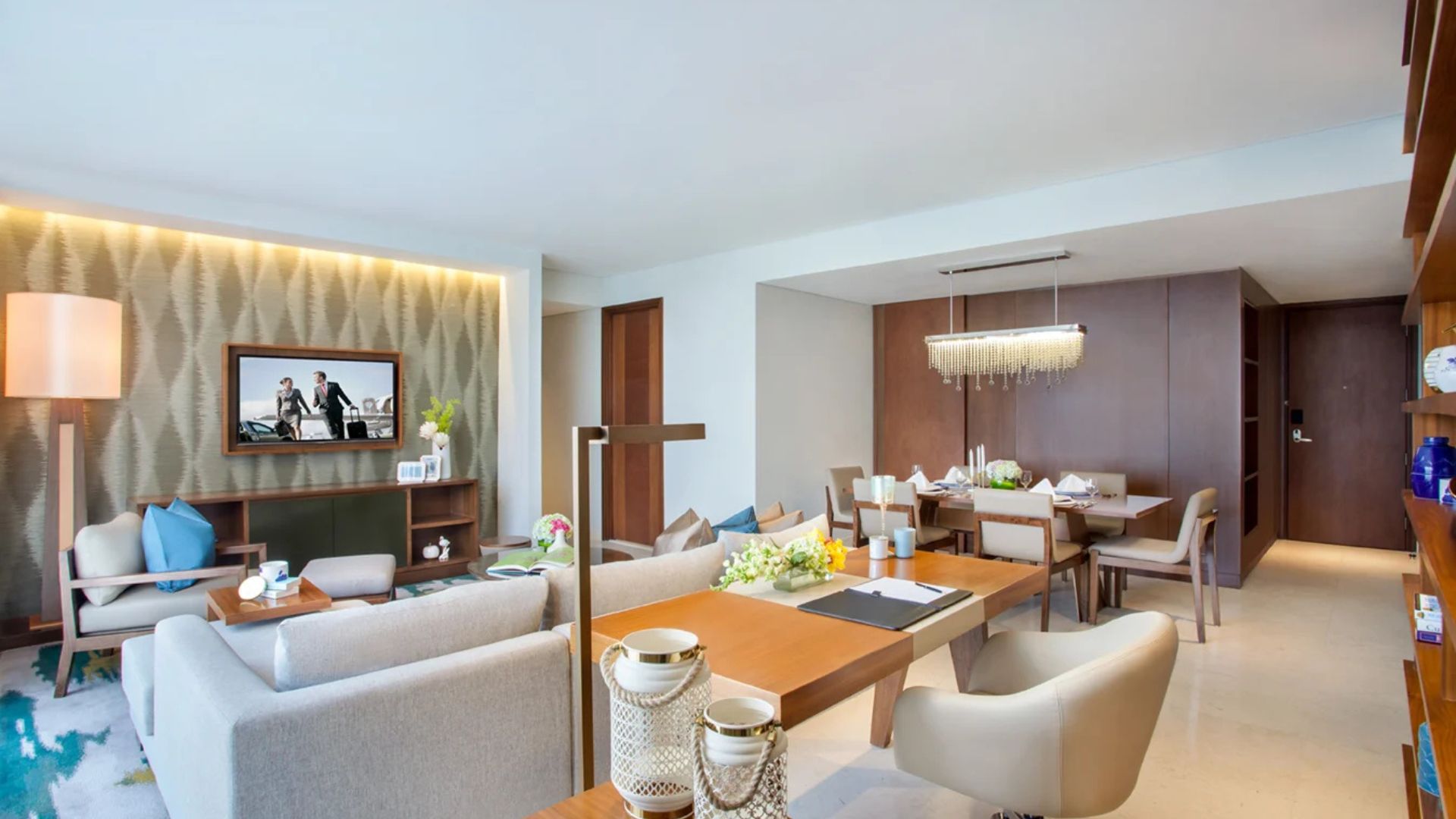 ASCOTT SUDIRMAN 3BR – Living Area ASCOTT SUDIRMAN 3BR - Living Area