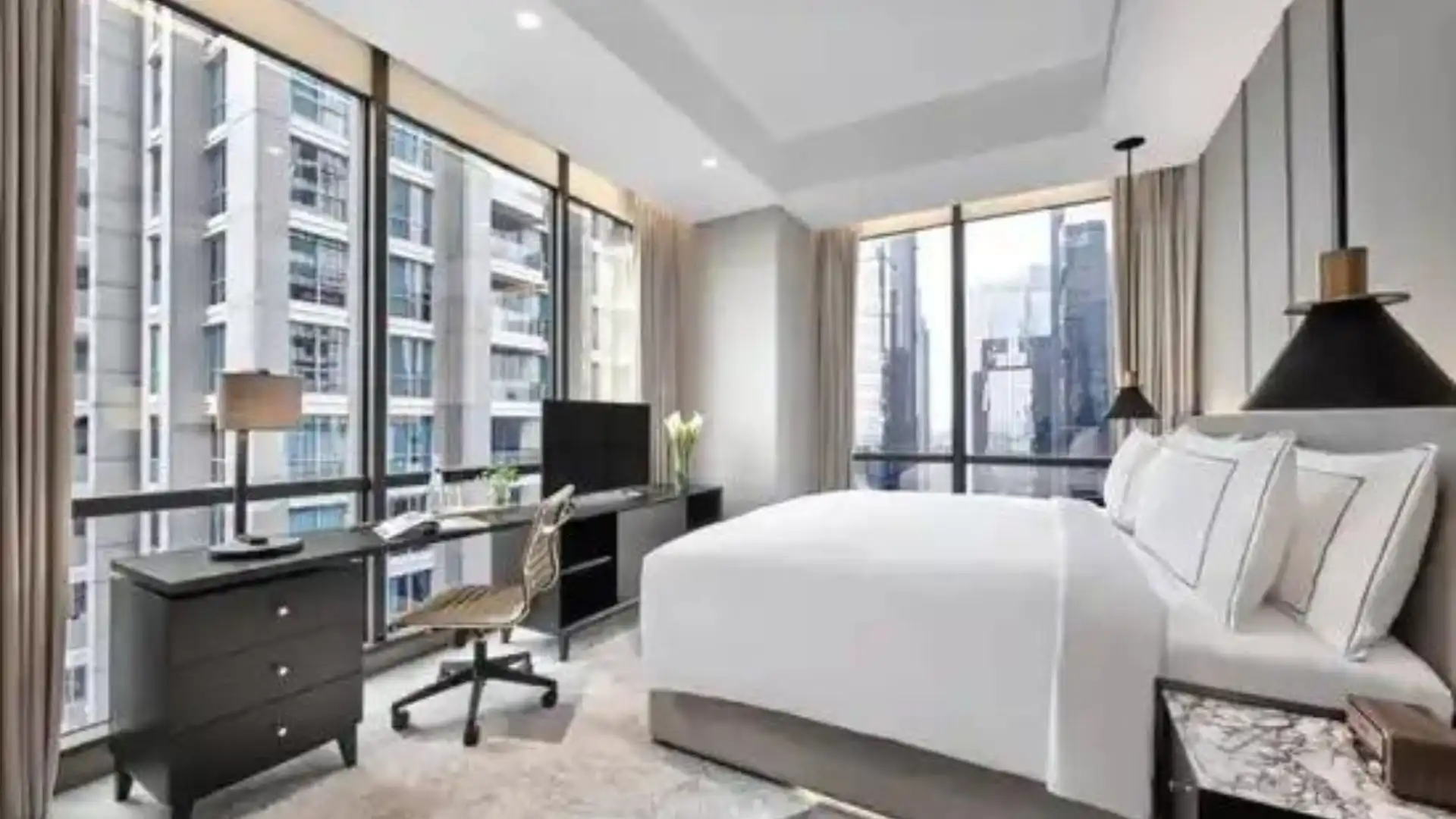 ASTHA RESIDENCE-2BR-BEDROOM 1 ASHTA Residence – Spacious 2BR Serviced Apartment