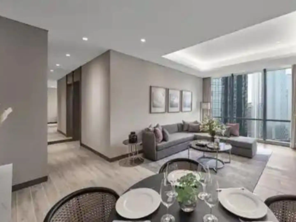 ASTHA RESIDENCE-2BR-LIVING & DINING AREA