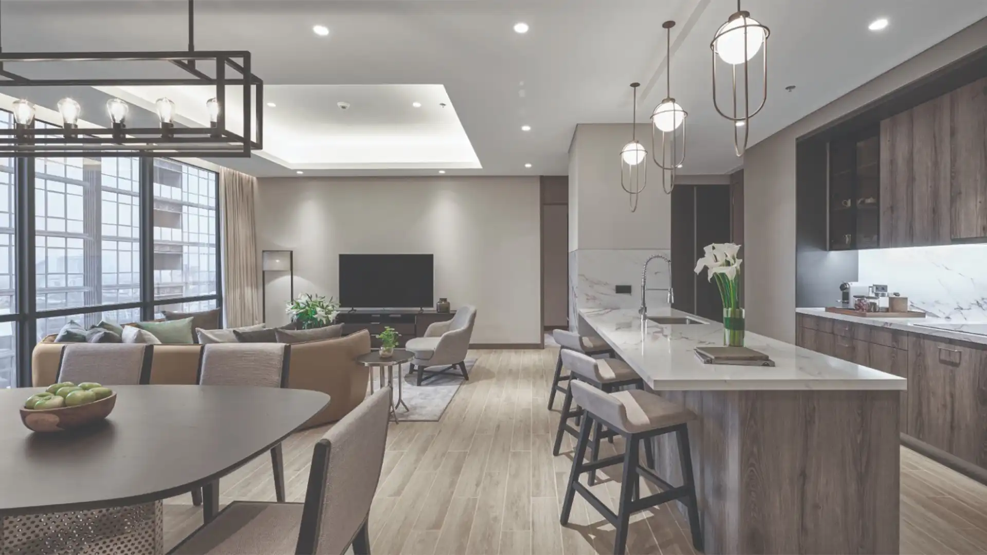 Large 3BR Serviced Apartment – ASHTA Residence