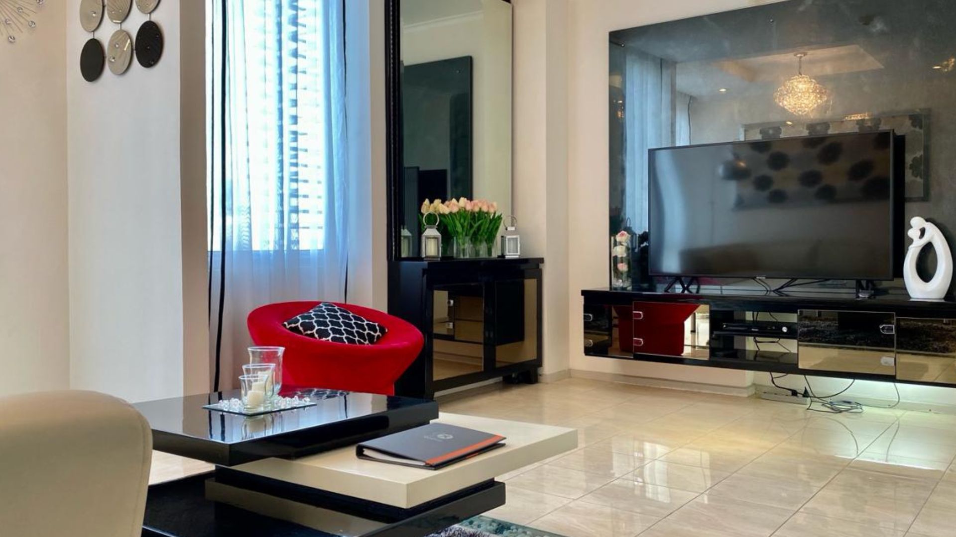 FX Residence – 2BR – Living Area FX Residence – Well-Balanced 2BR