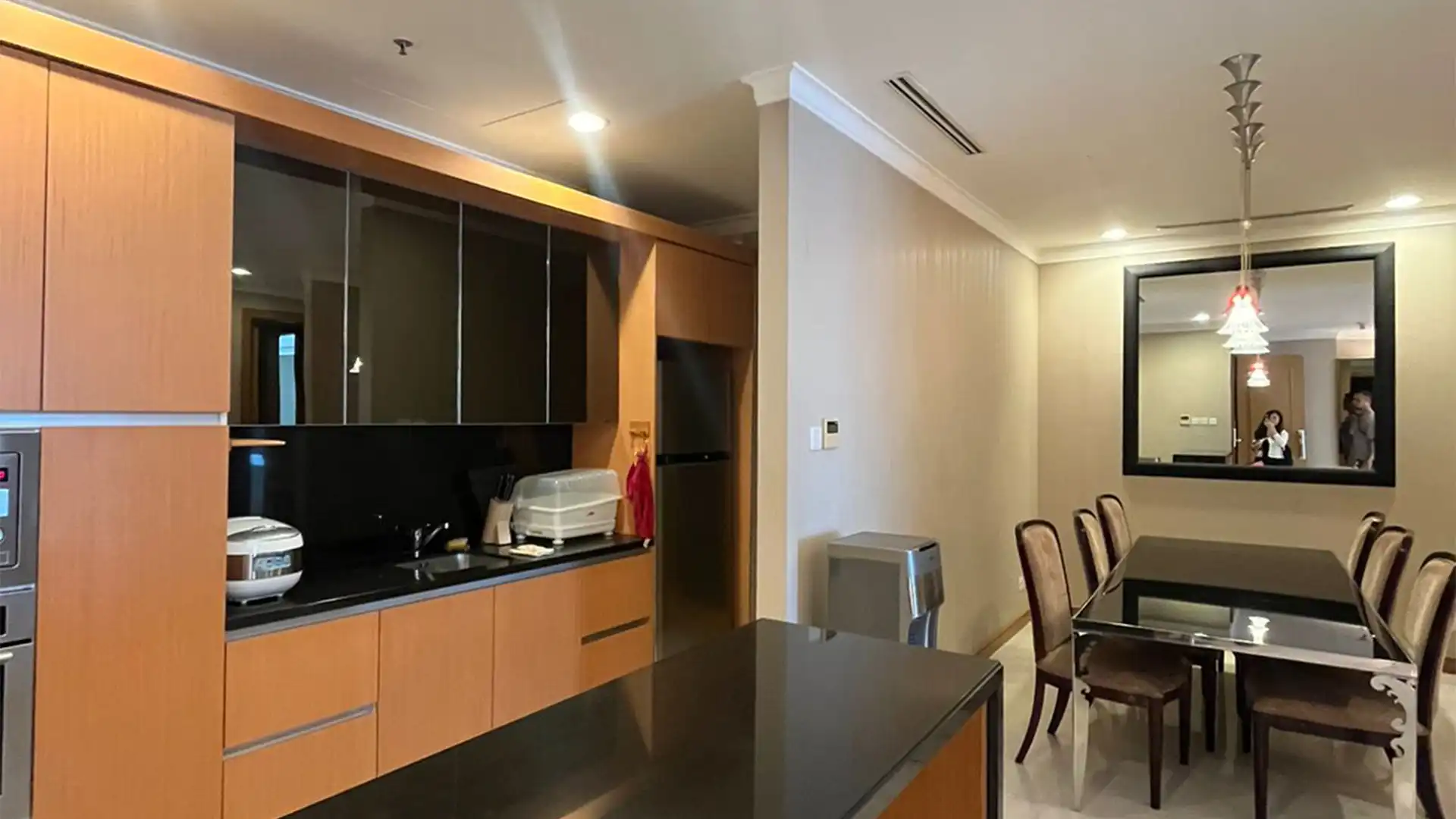 KEMPI-2BR-KITCHEN & DINING AREA Kempinski Private Residence – Elegant 2BR