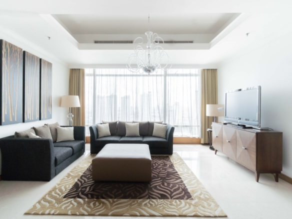 Kempinski Private Residence-2BR-Living Room