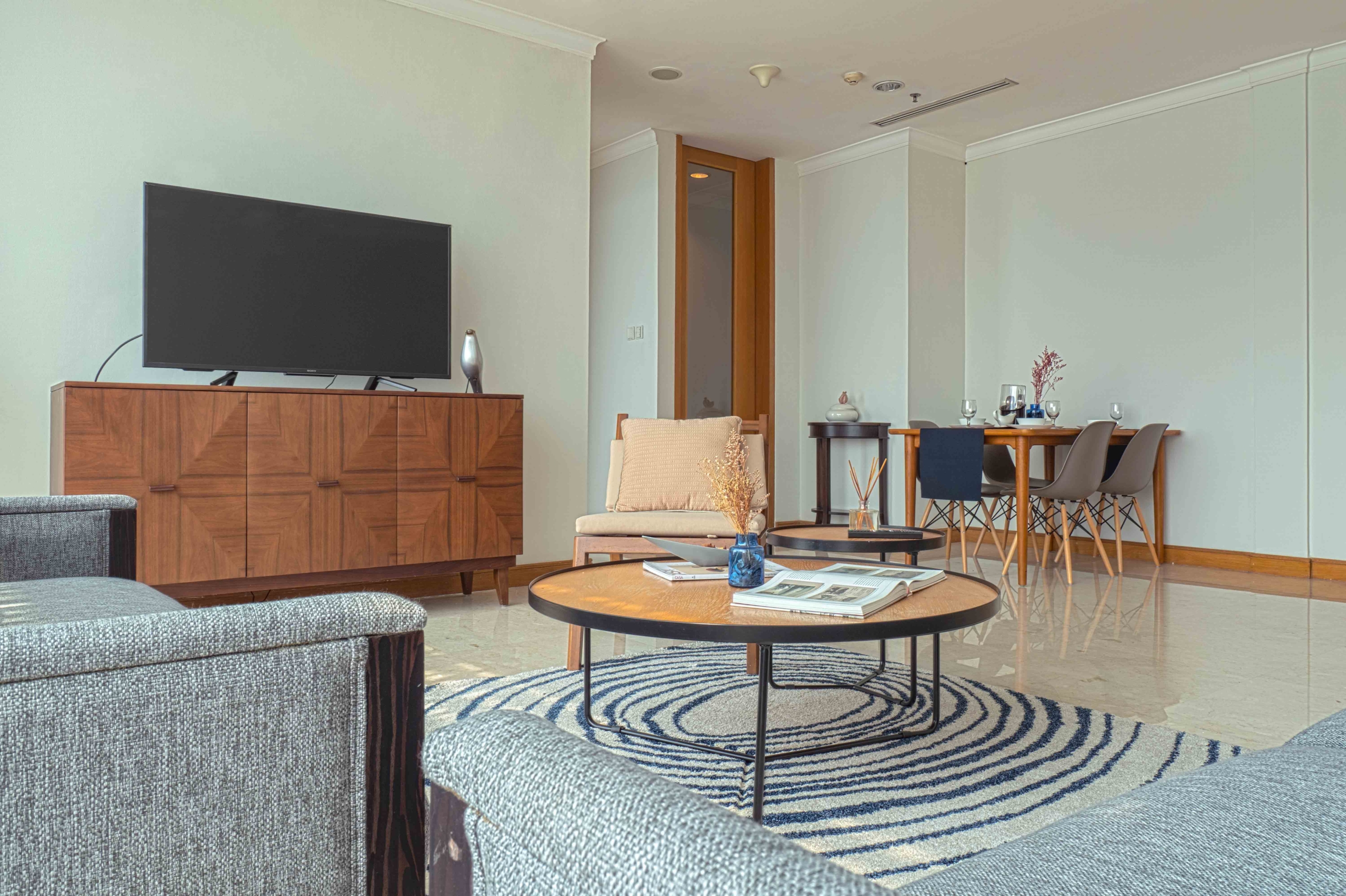 Kempinski Private Residence-2BR-Living room furniture Luxury Living Kempinski Private Residence 2BR