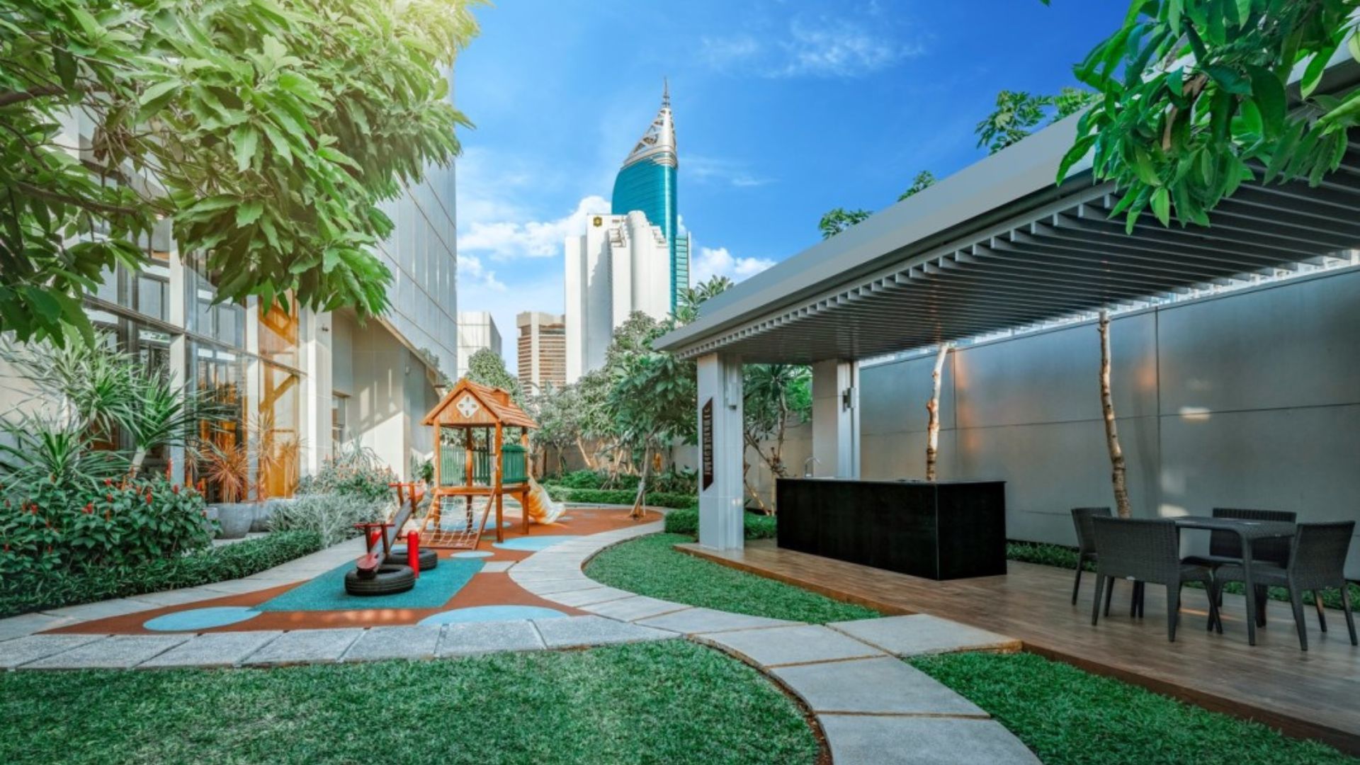 Well-Balanced 3BR Apartment for Family Living near Jakarta CBD at Casa Domaine