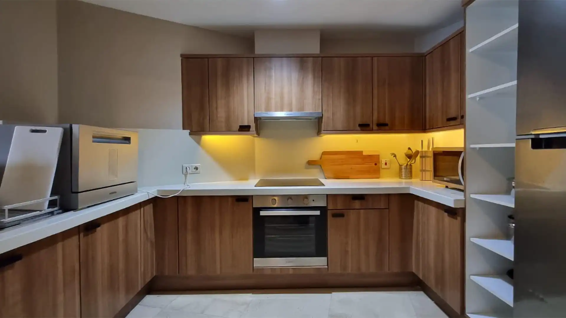 PLAZA RESIDENCE-3BR-KITCHEN AREA Plaza Residence – Comfortable 3BR Apartment