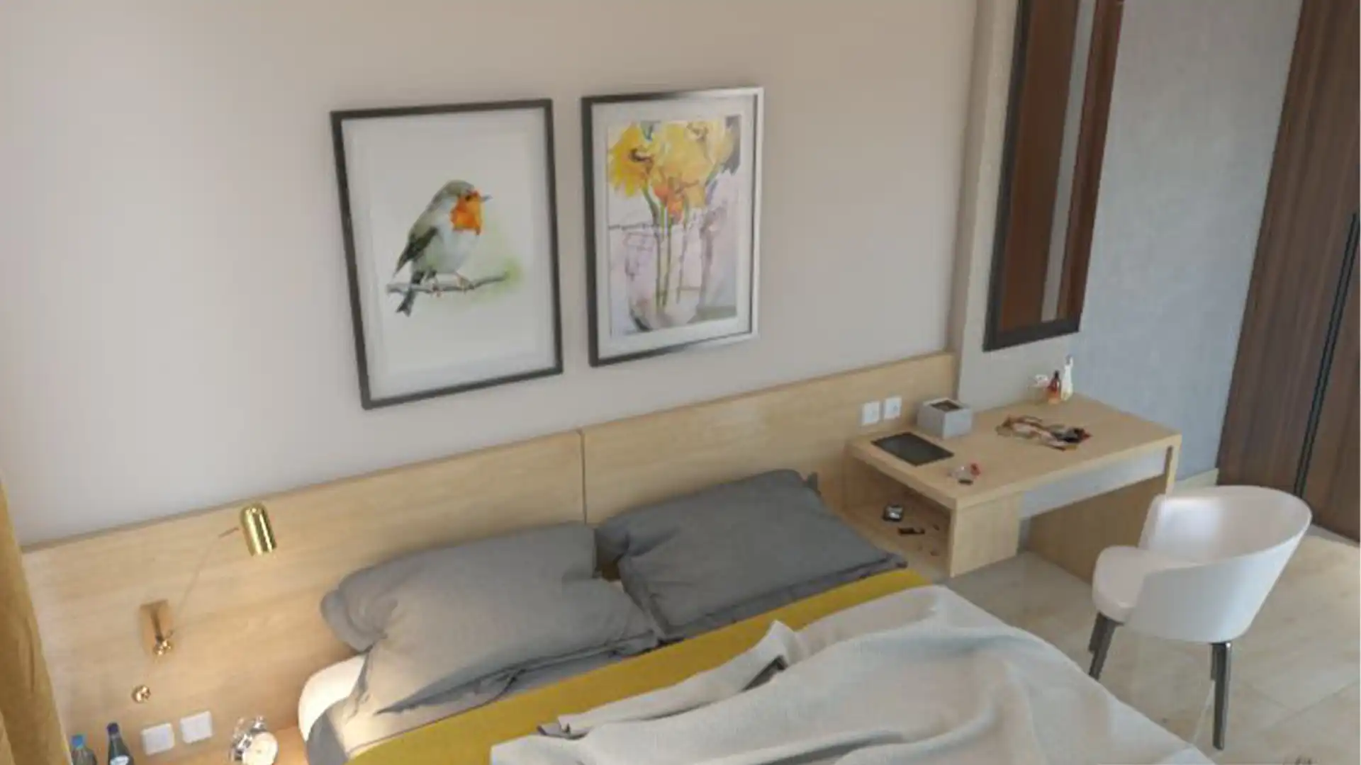 PONDOK RESIDENCE-1BR-BEDROOM HIGH ANGLE Pondok Indah Residence – Efficient 1BR