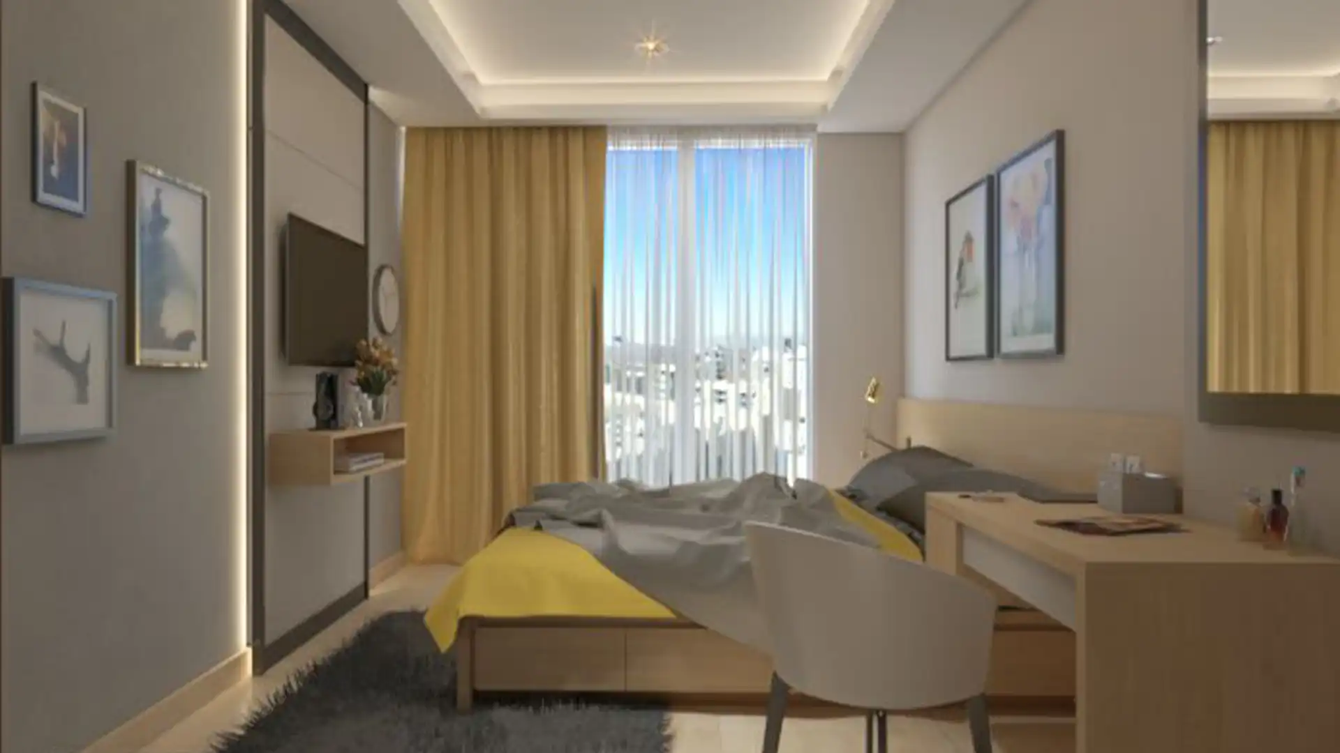 PONDOK RESIDENCE-1BR-BEDROOM Pondok Indah Residence – Efficient 1BR