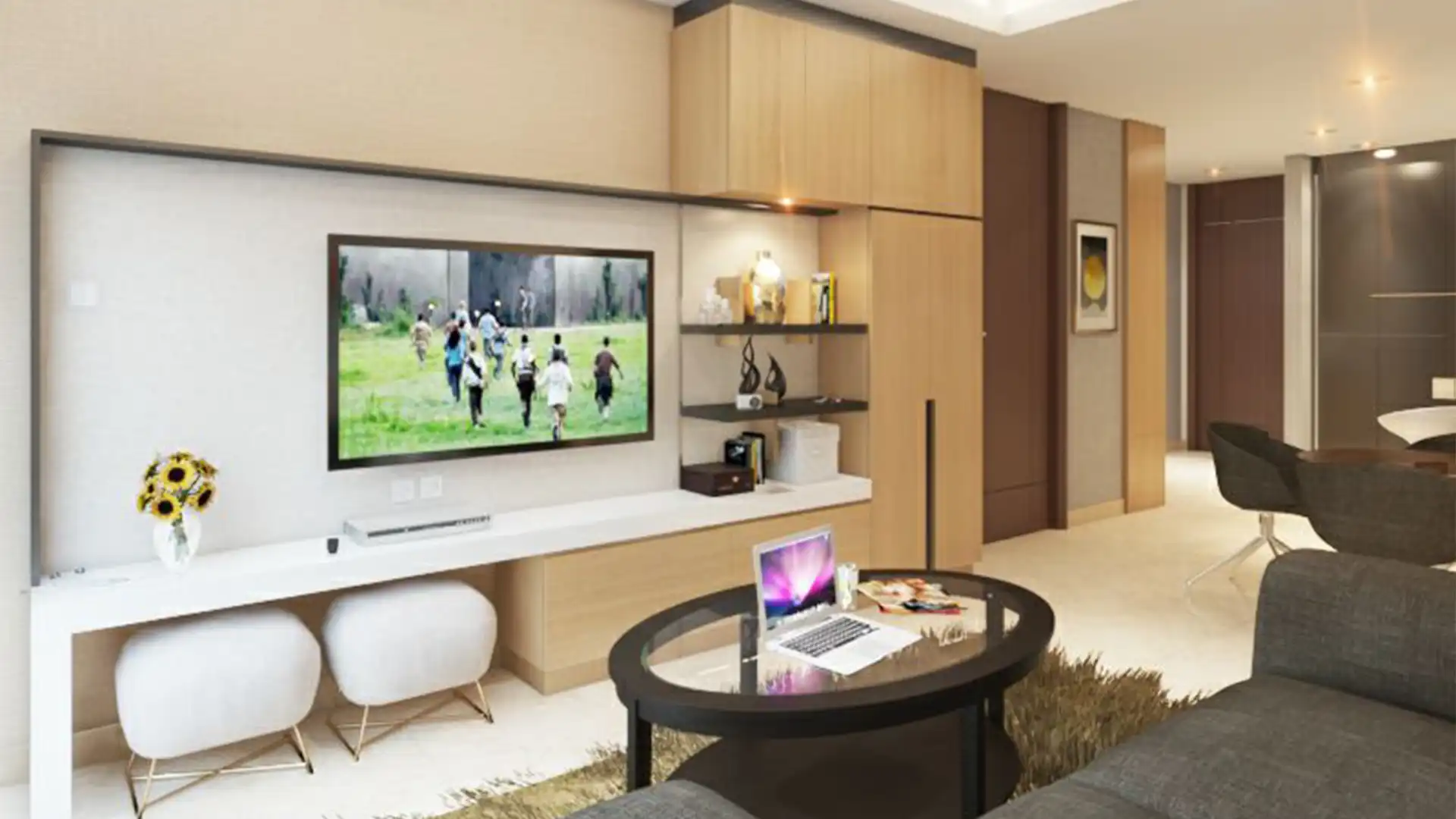 PONDOK RESIDENCE-1BR-LIVING AREA OPEN SPACE PONDOK RESIDENCE-1BR-LIVING AREA OPEN SPACE