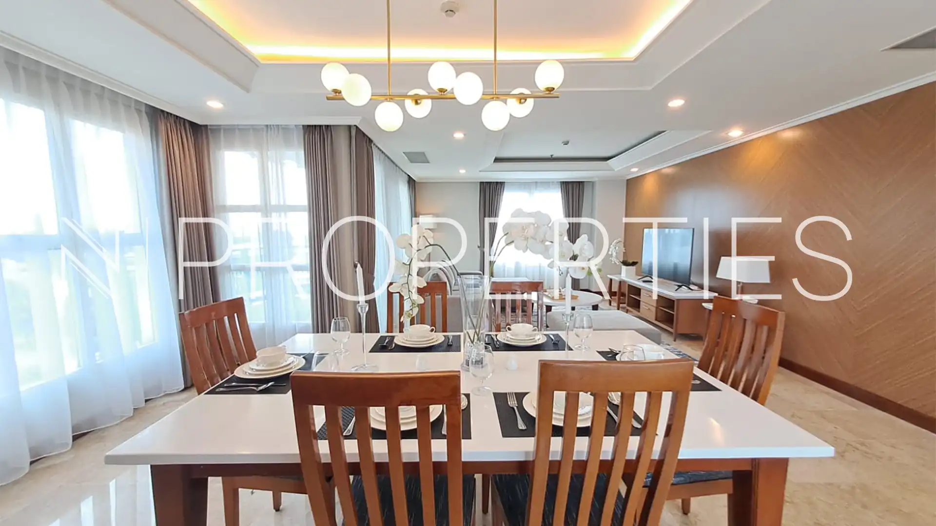 Pondok Indah Golf-3BR-Dining Area Pondok Indah Golf Apartment – Practical 3BR