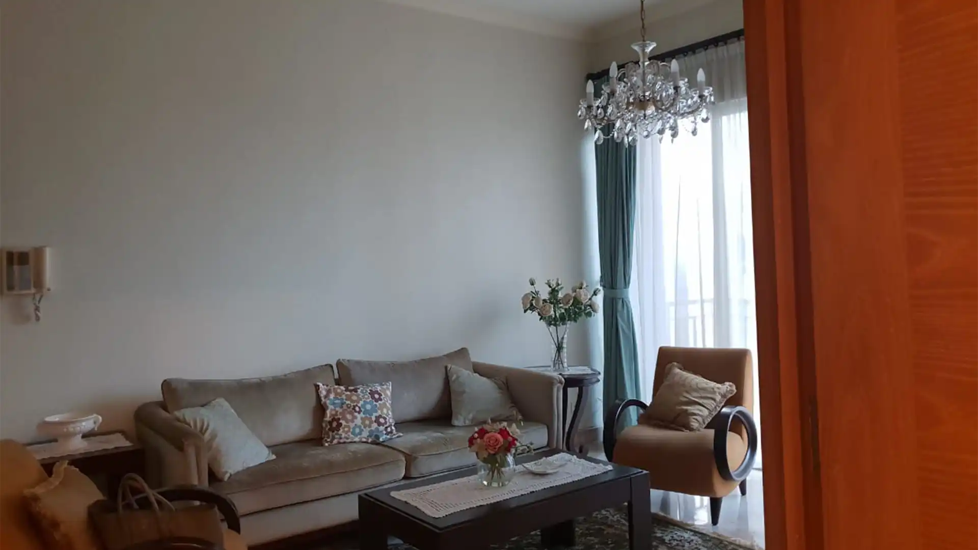 SENAYAN RESIDENCE-1BR-LIVING AREA Senayan Residence – Compact 1BR Apartment