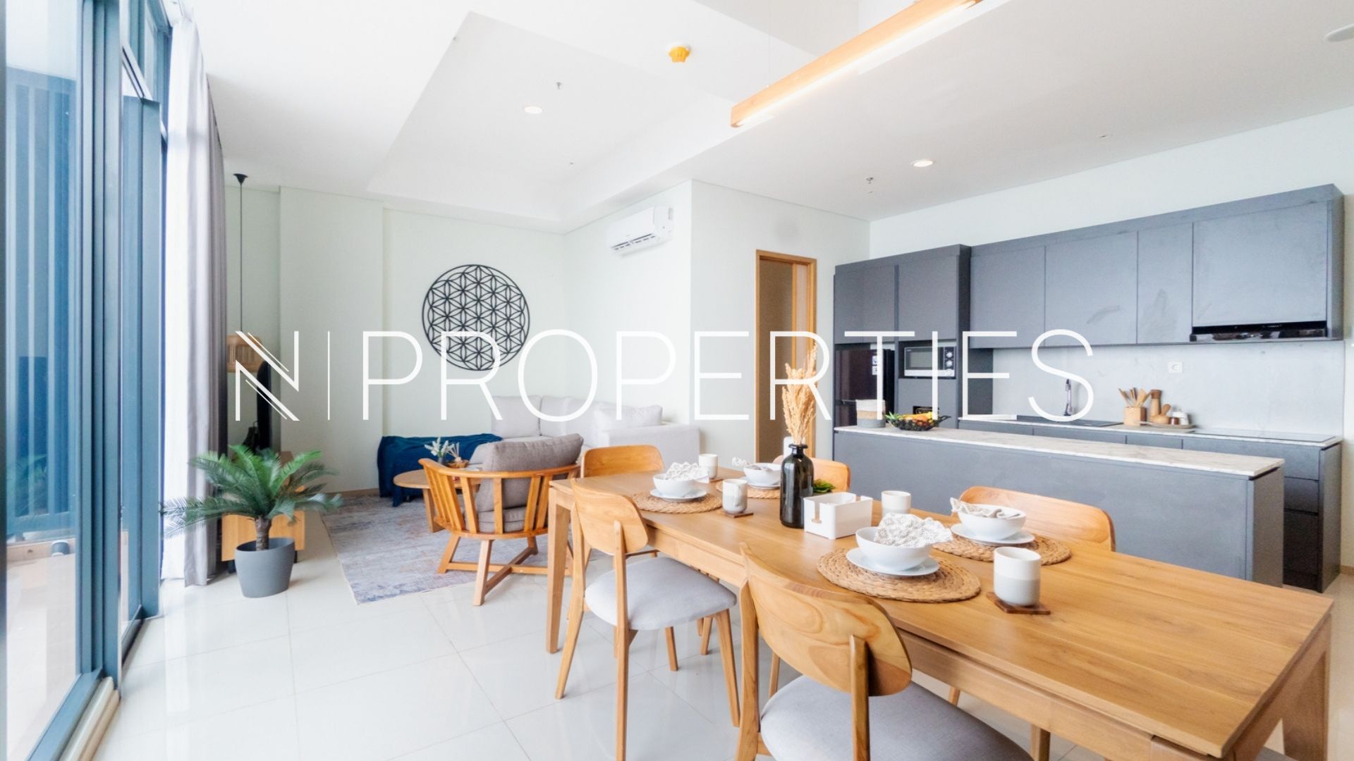 Samara 3601 – Dining area 2 Luxury 3BR Apartment at Samara Suites
