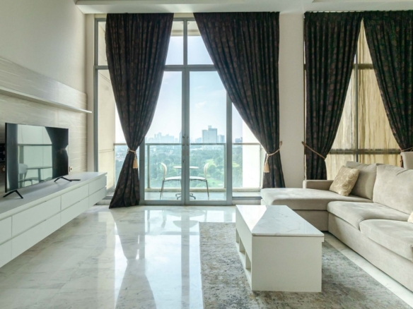 Senayan City Residence-3BR-Living room window