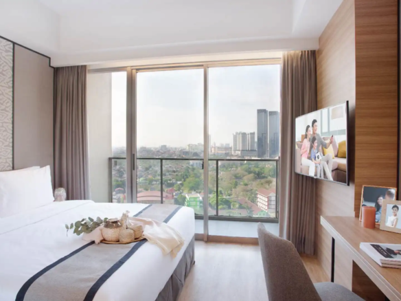 Somerset Sudirman-1BR-Bedroom