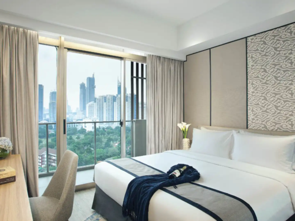 Somerset Sudirman-1BR-Bedroom
