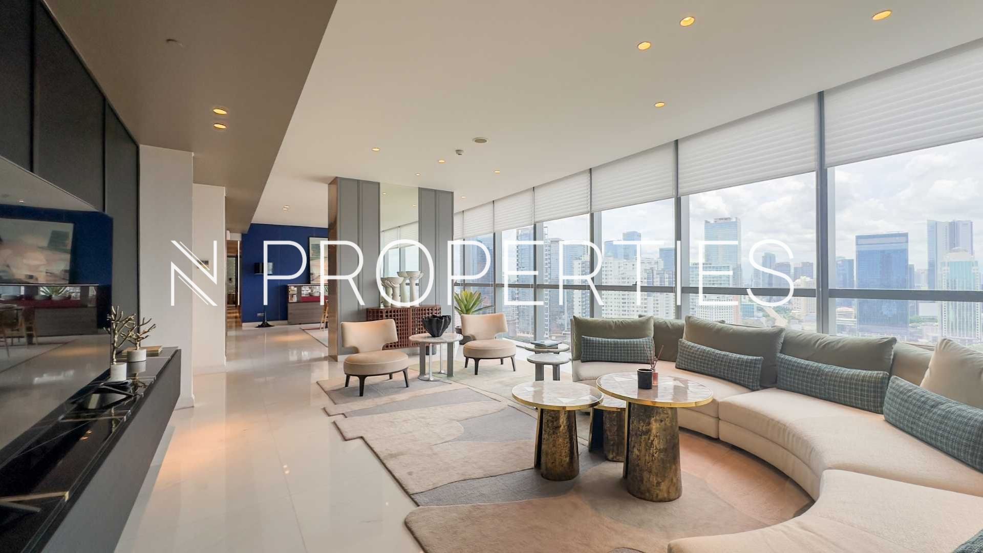 CASADOMAINE 36B – Living Area with a View Grand 4BR Family Residence in Jakarta’s Prime CBD Area