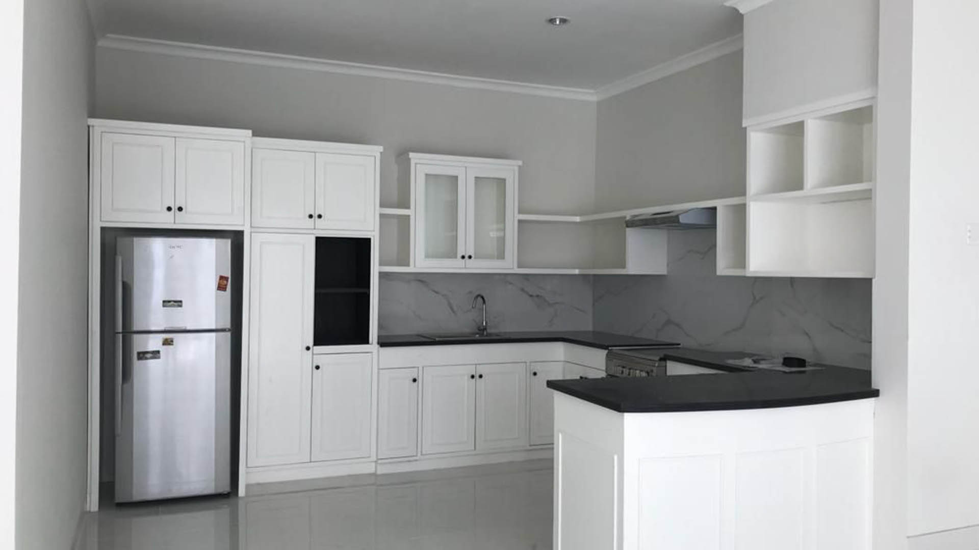 RIMBA BUNTU-3BR-KITCHEN AREA DETAIL Contemporary 3BR Family Residence at Cipete