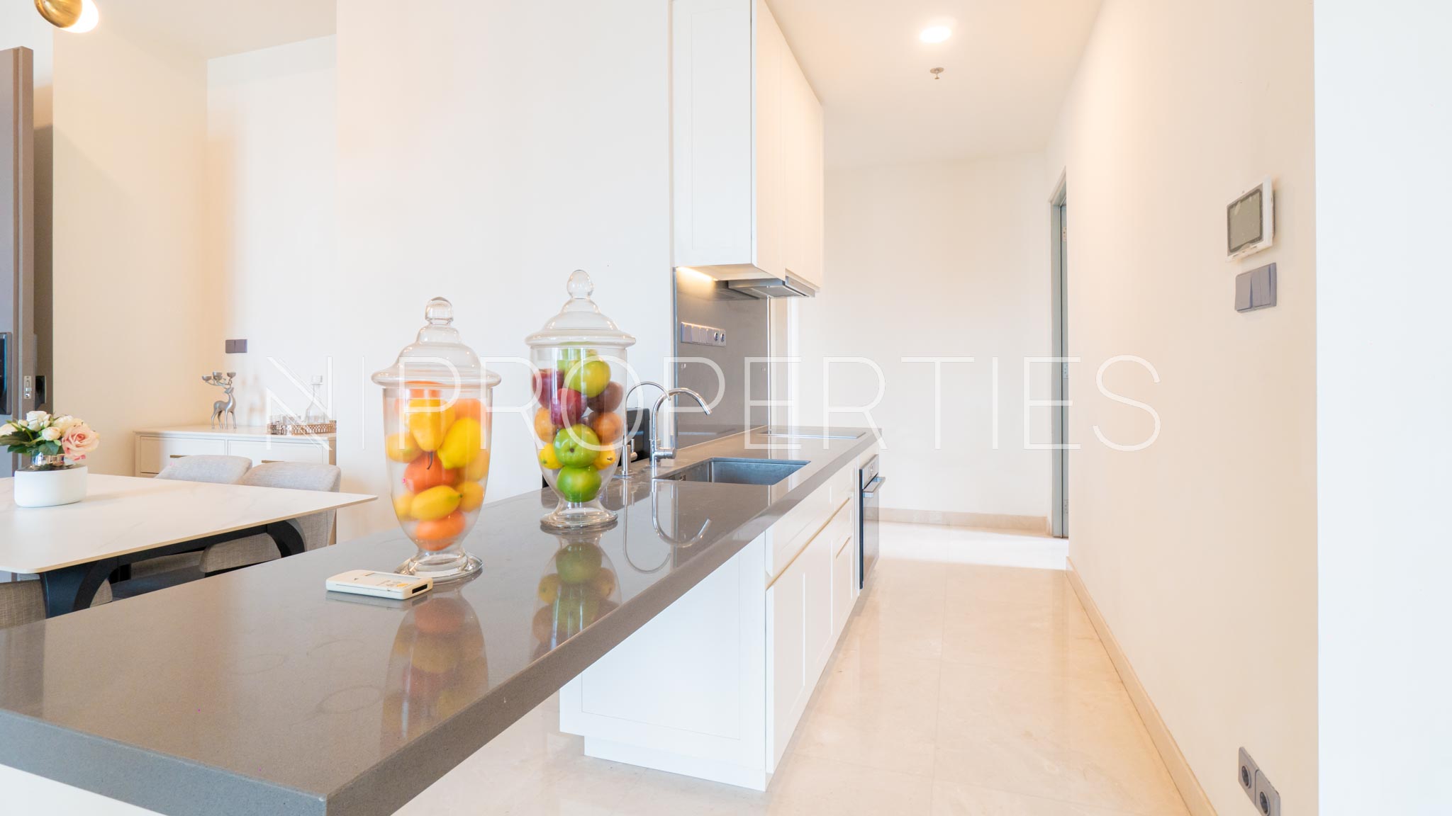 THE STATURE-2BR-KITCHEN & DINING AREA Spacious 2BR Residence – The Stature Menteng